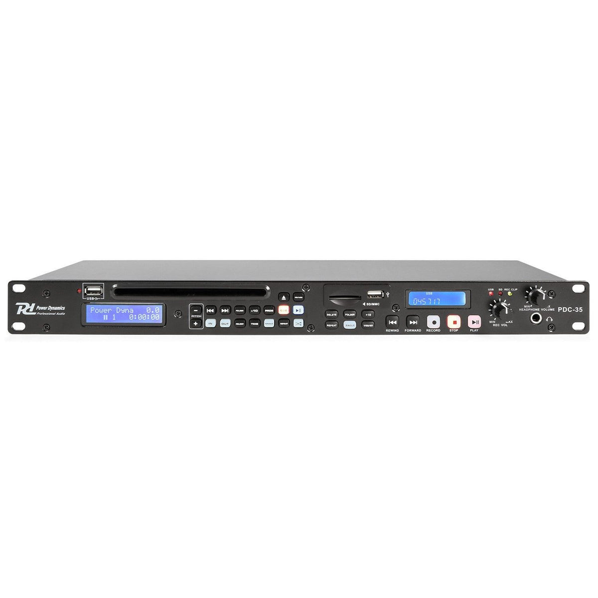 Power Dynamics PDC35 - Grabadora Digital CD/USB/SD - Tempo Shop