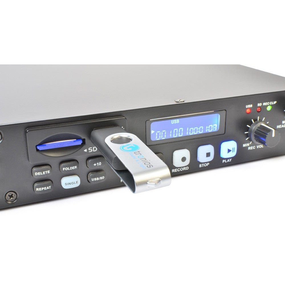 Power Dynamics PDC35 - Grabadora Digital CD/USB/SD - Tempo Shop