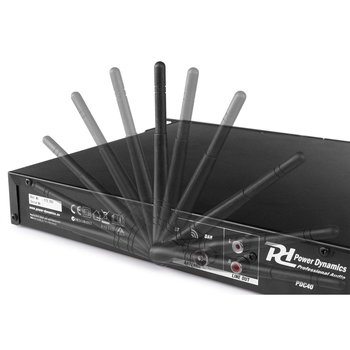 Power Dynamics PDC40 - Radio DAB+ sintonizador FM/USB/BT - Tempo Shop