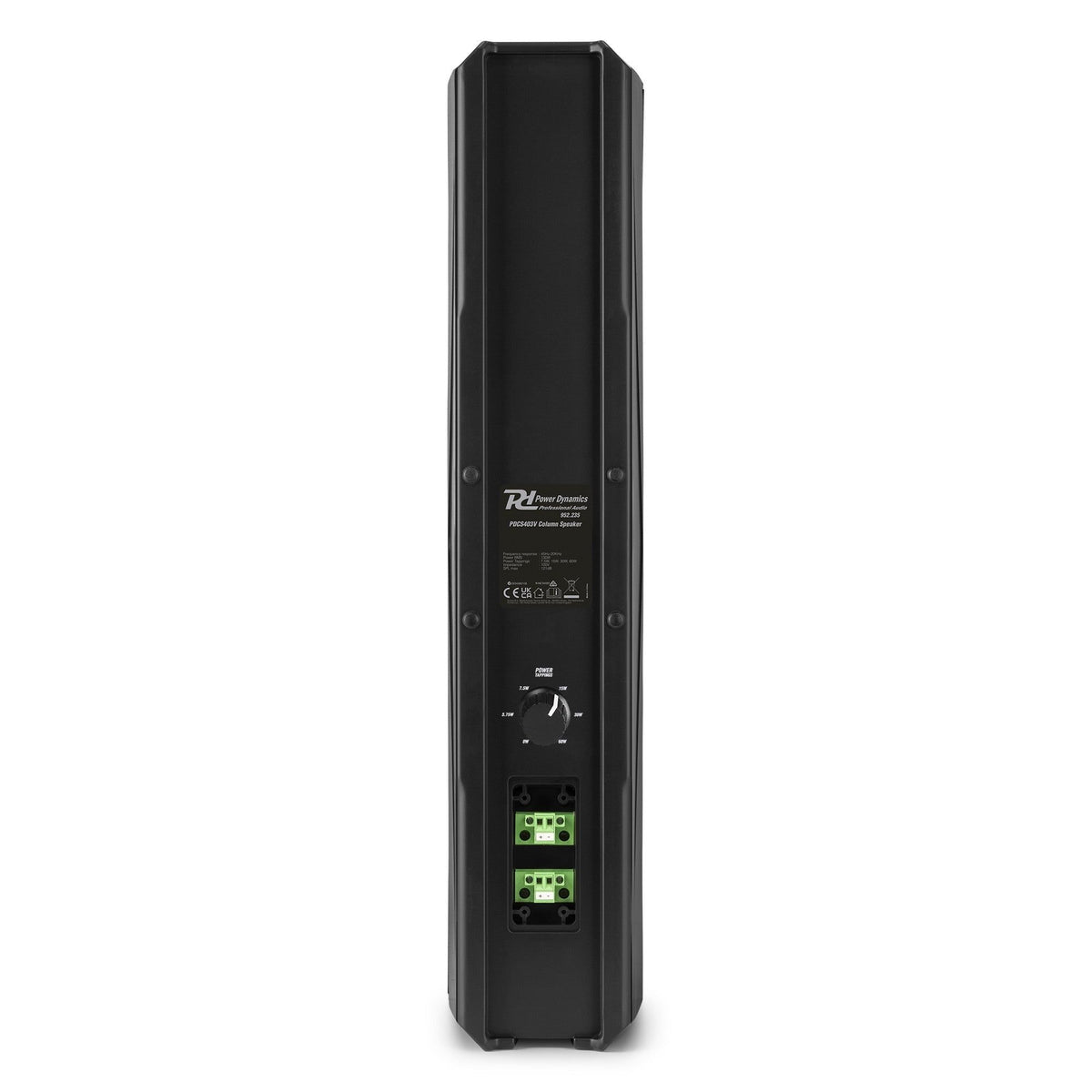 Power Dynamics PDCS403V - Columna acústica 100V Negra - Tempo Shop