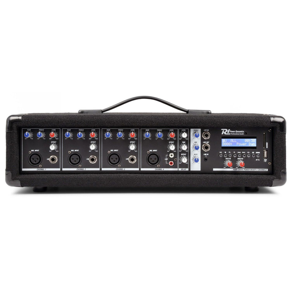 Power Dynamics PDM - C405A - Mezclador 4 canales con amplificador - Tempo Shop