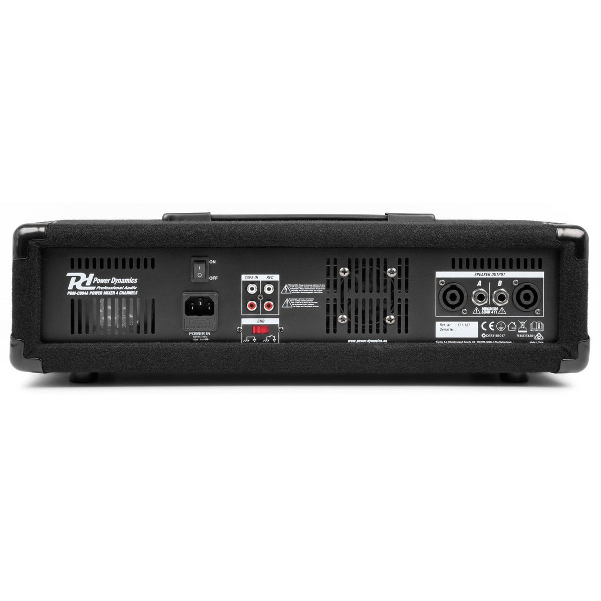 Power Dynamics PDM - C405A - Mezclador 4 canales con amplificador - Tempo Shop