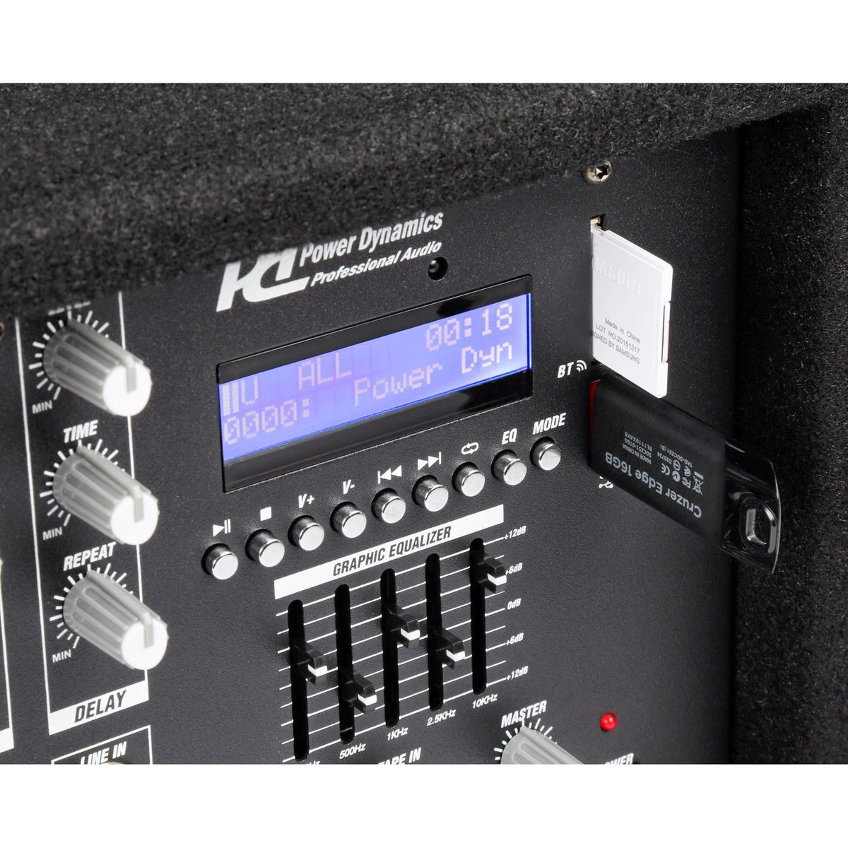 Power Dynamics PDM - C805A - Mezclador 8 canales con amplificador - Tempo Shop