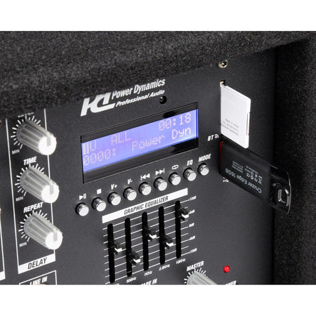 Power Dynamics PDM - C805A - Mezclador 8 canales con amplificador - Tempo Shop
