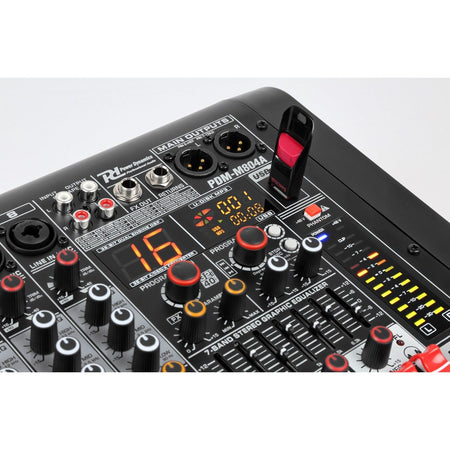 Power Dynamics PDM - M804A - Mezclador directo amplificado 8 canales - Tempo Shop