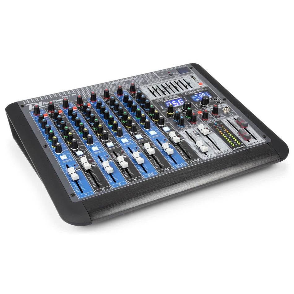 Power Dynamics PDM - S1204 - Mezclador analógico 12 canales Profesional - Tempo Shop