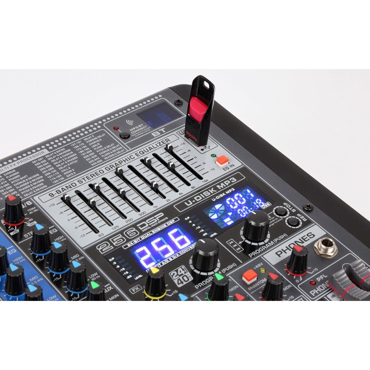 Power Dynamics PDM - S1604 - Mezclador analógico 16 canales Profesional - Tempo Shop