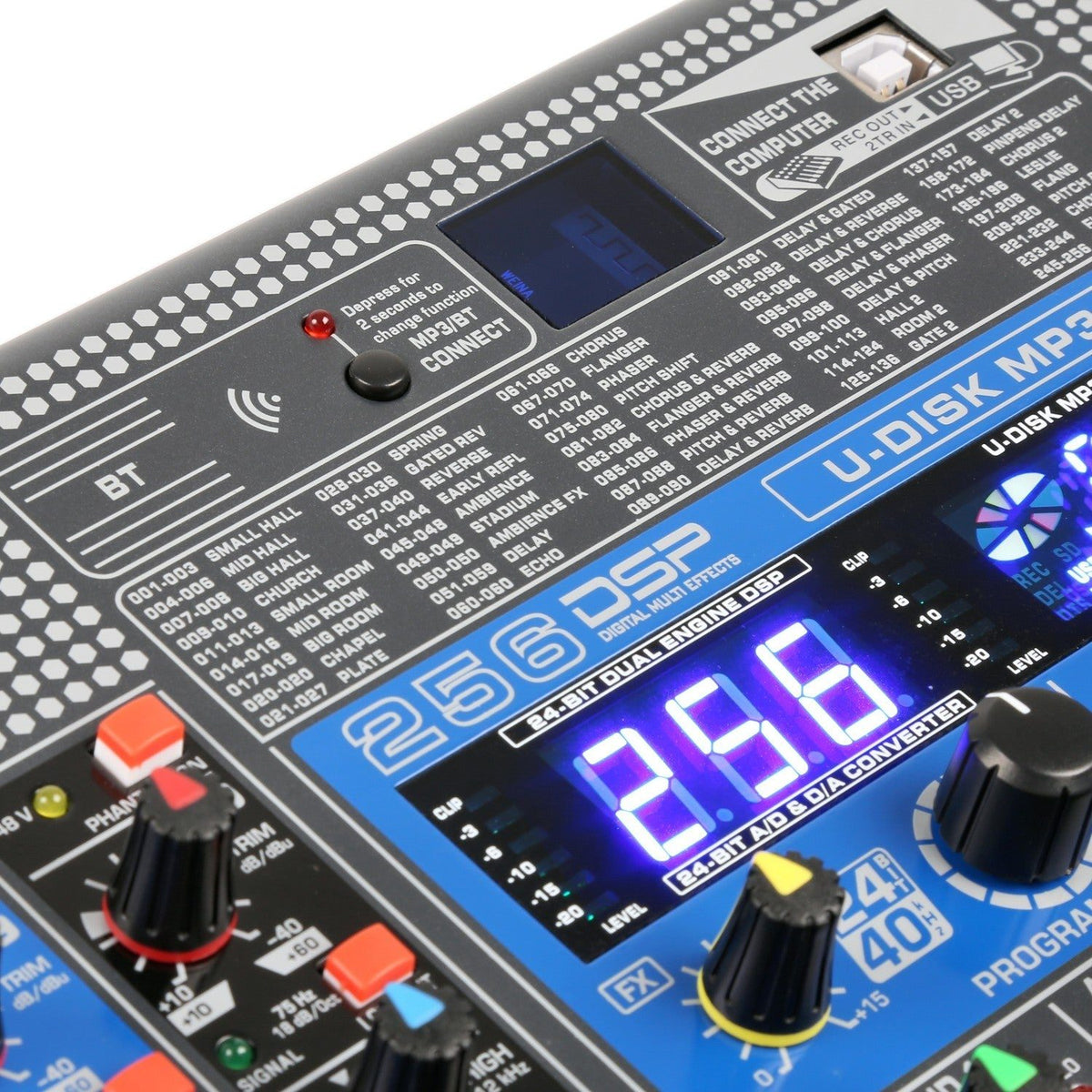Power Dynamics PDM - S2004 - Mezclador 20 canales Doble uso - Tempo Shop