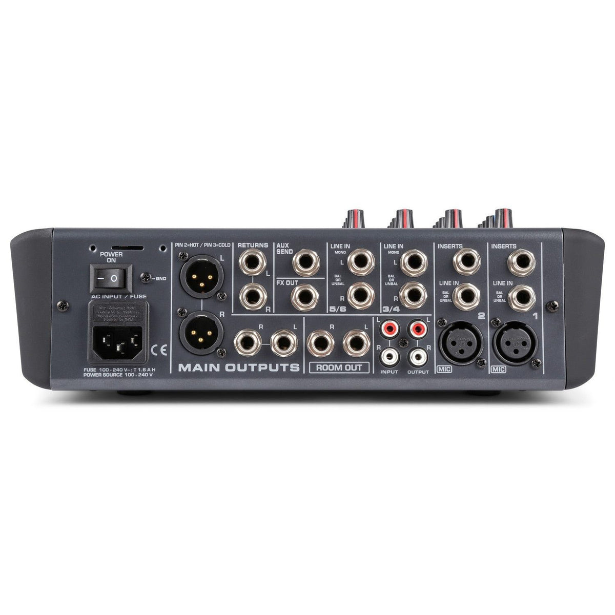 Power Dynamics PDM - S604 - Mezclador analógico 6 canales Profesional - Tempo Shop