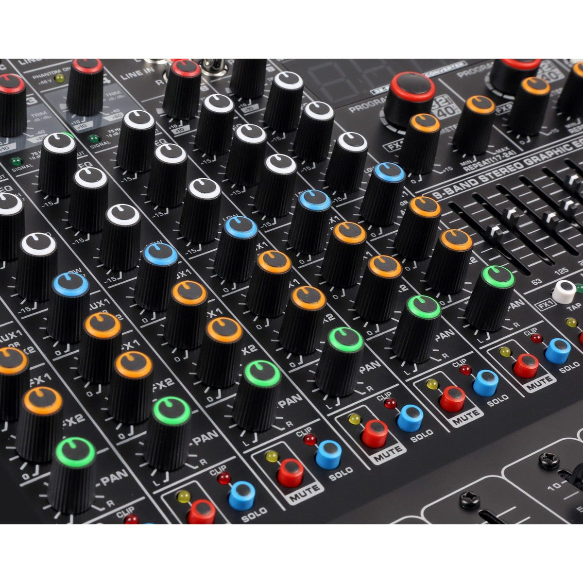 Power Dynamics PDM - S804A - Mezclador amplificado de escenario 8 canales - Tempo Shop