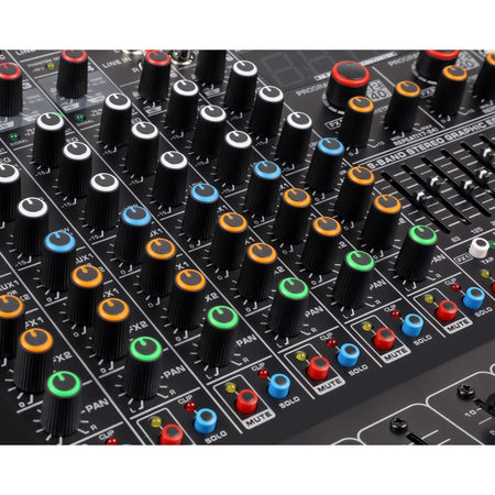 Power Dynamics PDM - S804A - Mezclador amplificado de escenario 8 canales - Tempo Shop