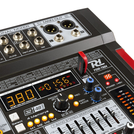 Power Dynamics PDM - T604 - Mezclador de directo 6 canales DSP/MP3 - Tempo Shop