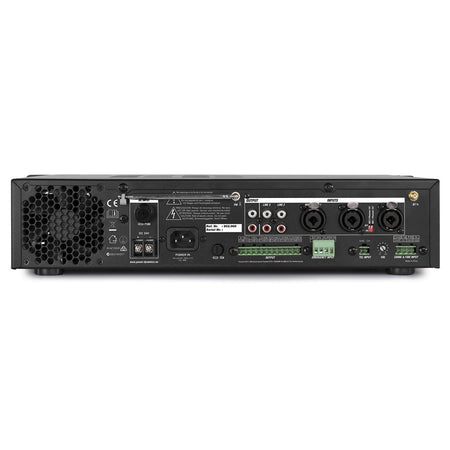 Power Dynamics PDV120MP3 - PA Mixer Amplifier 120W/100V 4 zones - Tempo Shop