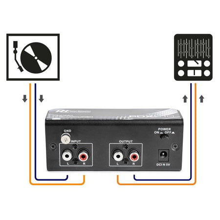Power Dynamics PDX010 - Preamplificador Phono - Tempo Shop