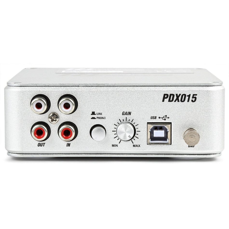 Power Dynamics PDX015 - USB Pre amplificador de Phono con Software - Tempo Shop