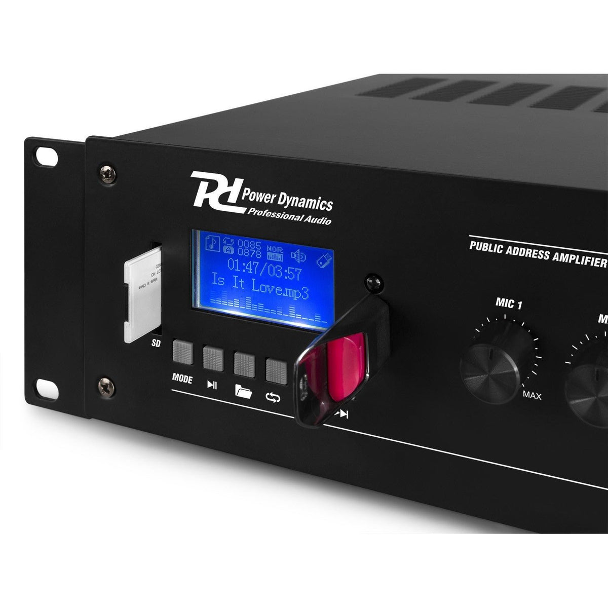 Power Dynamics PRM60 - Mezclador amplificador 100V 6 canales 60W - Tempo Shop