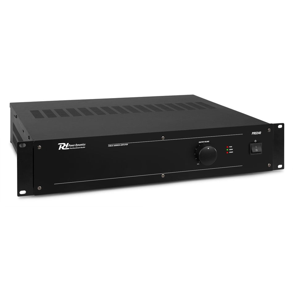 Power Dynamics PRS240 - Amplificador Booster de línea 100V / 240W - Tempo Shop