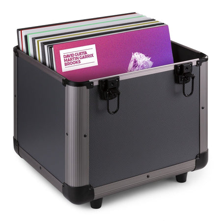 Power Dynamics RC100 12" - Maleta de vinilos Titanio - Tempo Shop