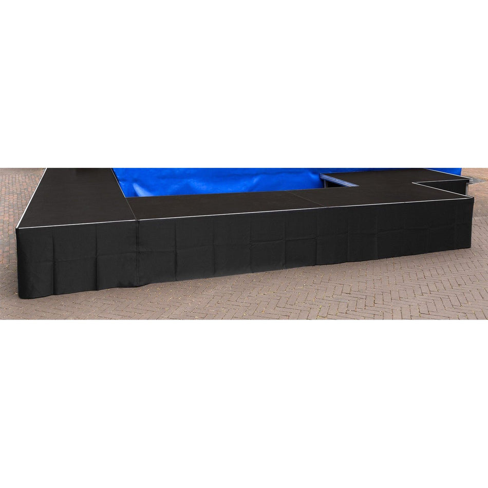 Power Dynamics SKIRT - S60 - Faldón de escenario Polyester recto 6m x 60cm - Tempo Shop