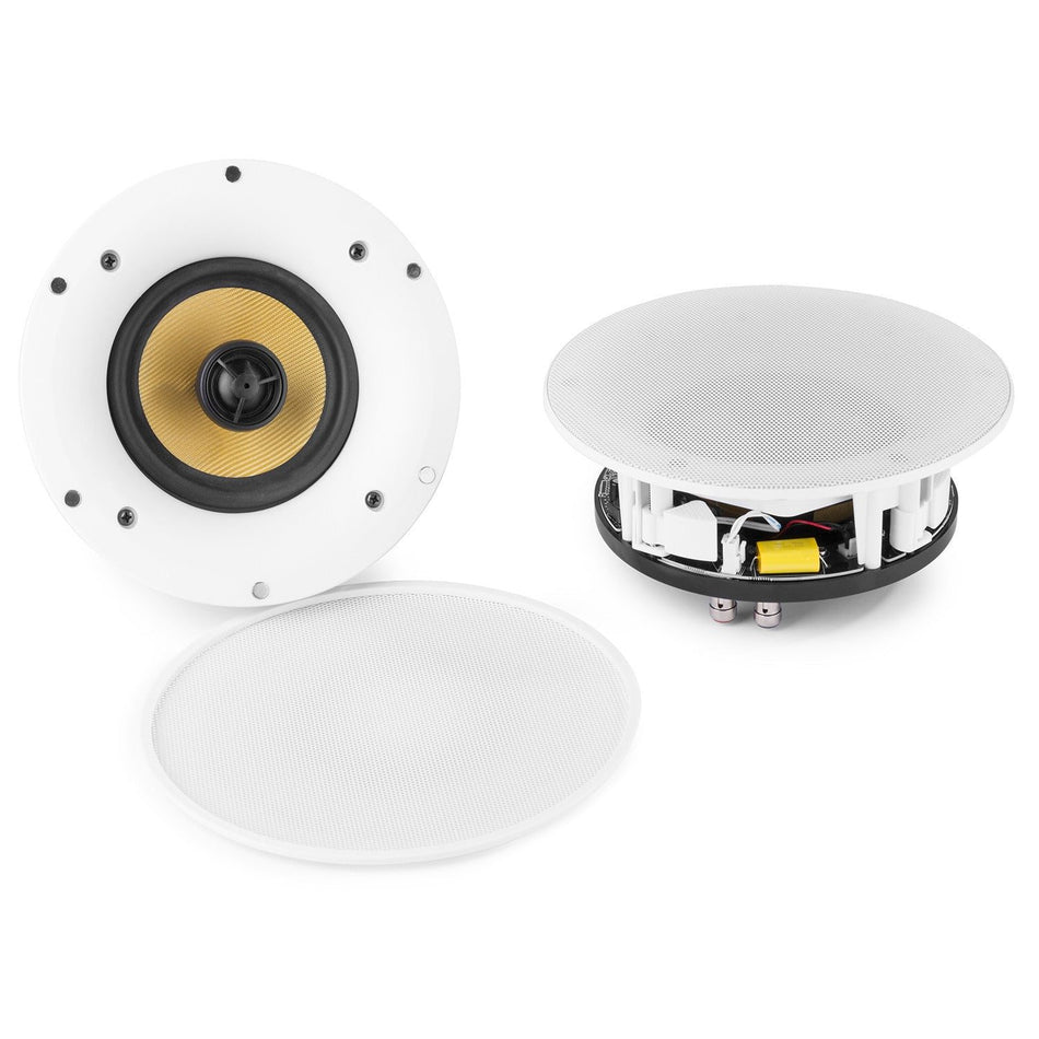 Power Dynamics WCS50 - Conjunto activo de altavoces de techo con WIFI/BT 5,25" - Tempo Shop