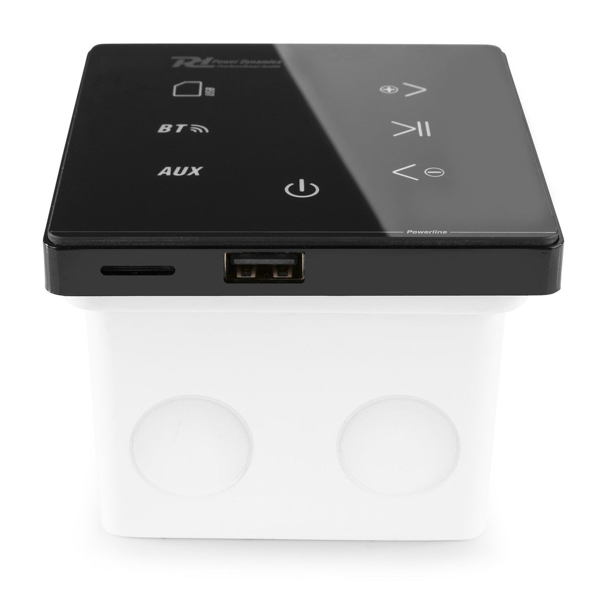 Power Dynamics Powerline A100B - Amplificador empotrable BT Negro - Tempo Shop