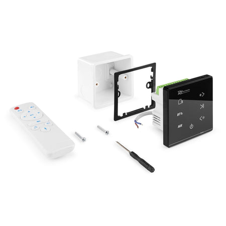 Power Dynamics Powerline A100B - Amplificador empotrable BT Negro - Tempo Shop