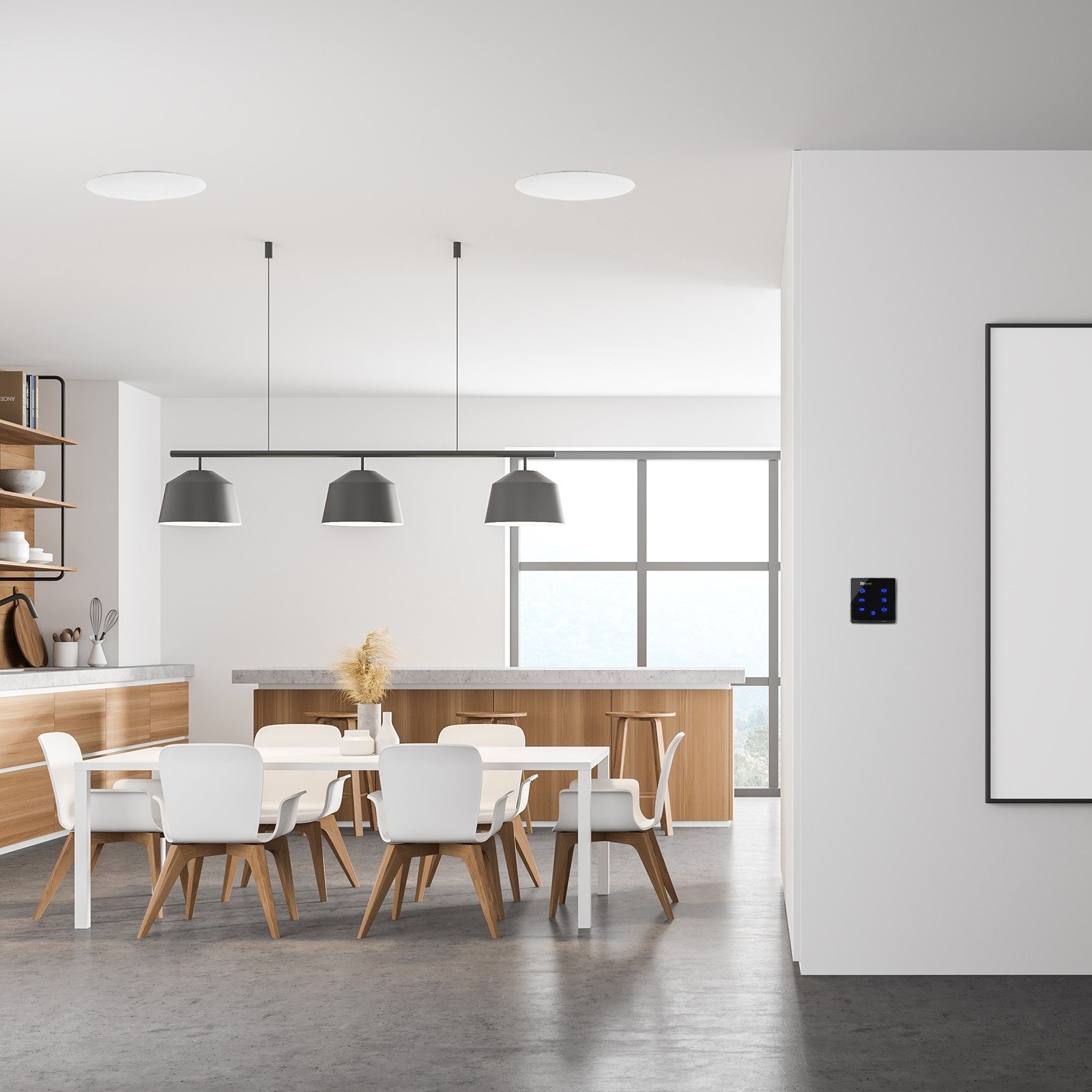 Power Dynamics Powerline A100B - Amplificador empotrable BT Negro - Tempo Shop