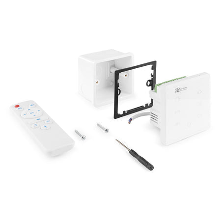 Power Dynamics Powerline A100W - Amplificador empotrable BT Blanco - Tempo Shop