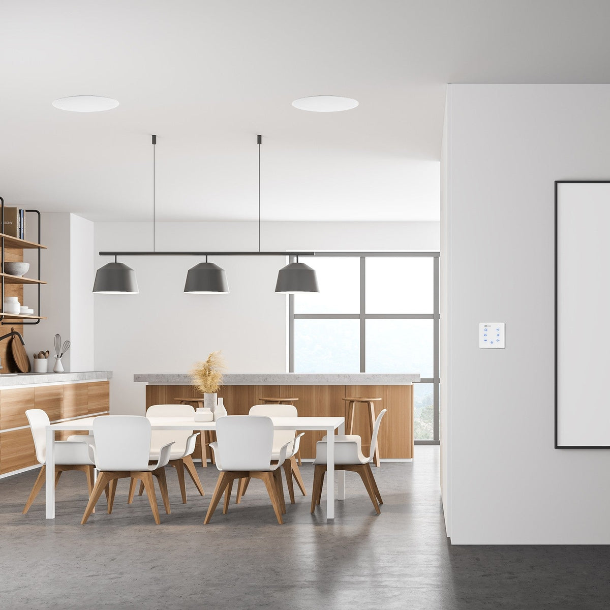 Power Dynamics Powerline A100W - Amplificador empotrable BT Blanco - Tempo Shop