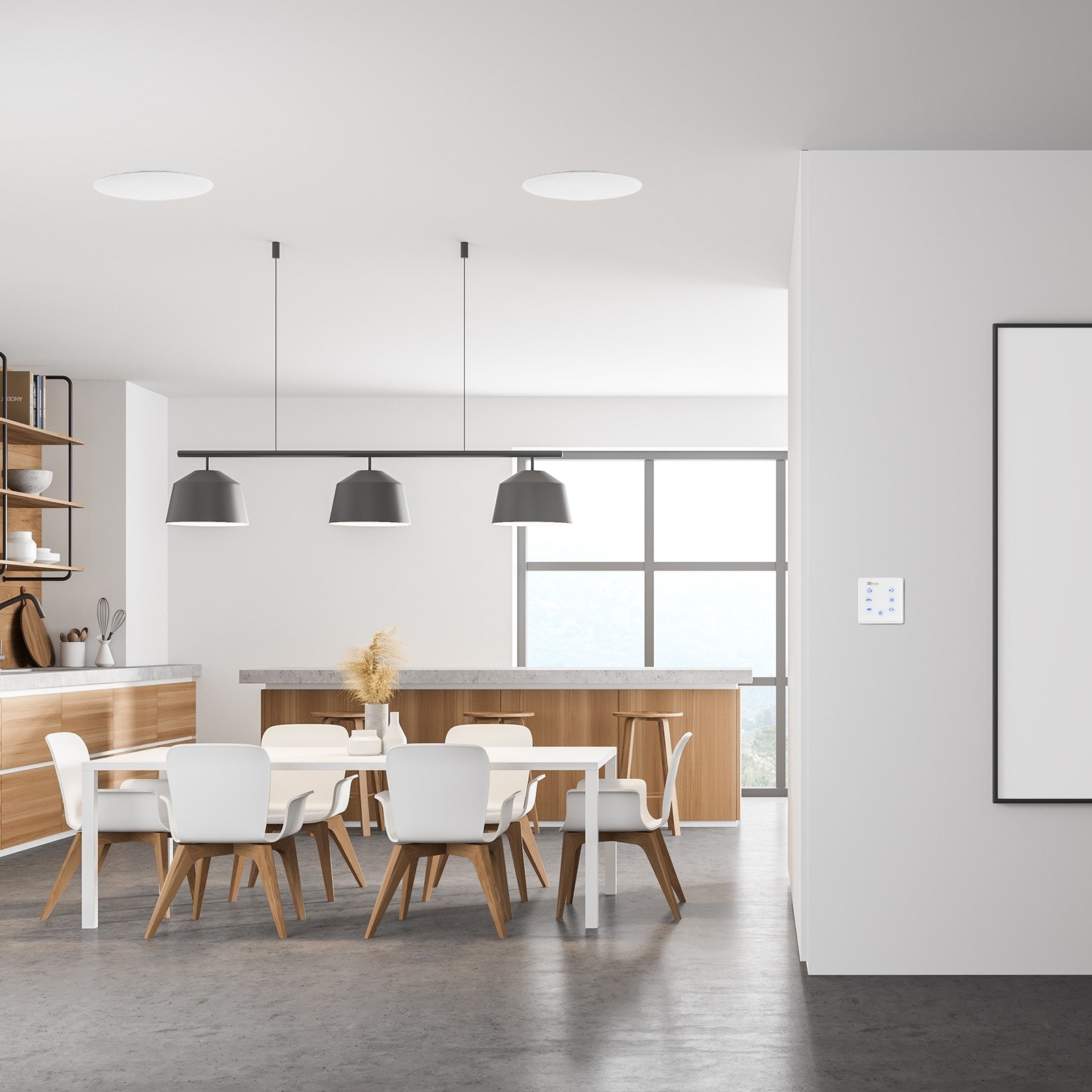 Power Dynamics Powerline A100W - Amplificador empotrable BT Blanco - Tempo Shop