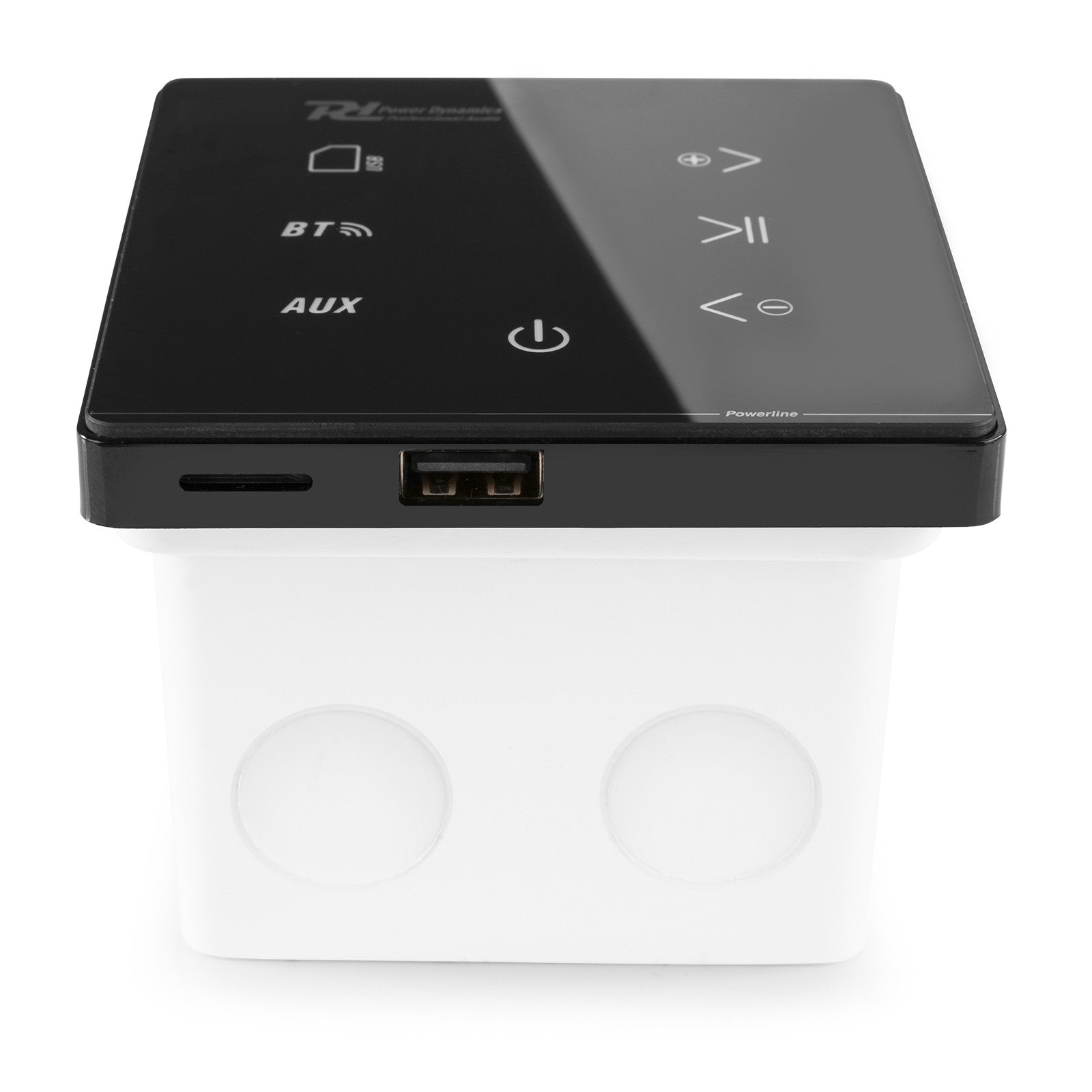 Power Dynamics Powerline A50B - Amplificador empotrable BT Negro - Tempo Shop