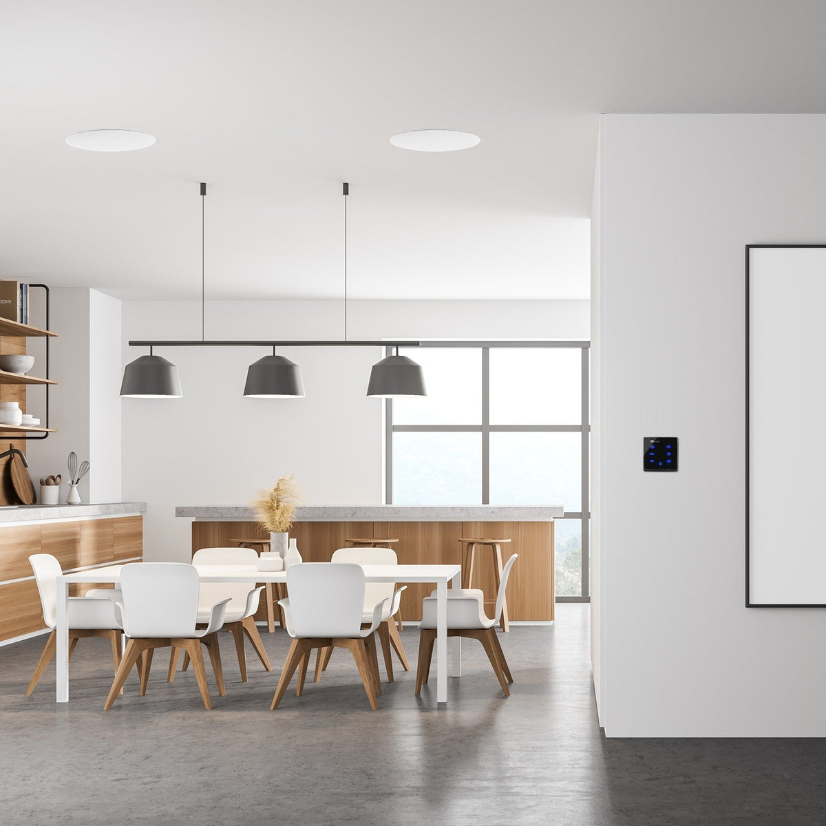 Power Dynamics Powerline A50B - Amplificador empotrable BT Negro - Tempo Shop