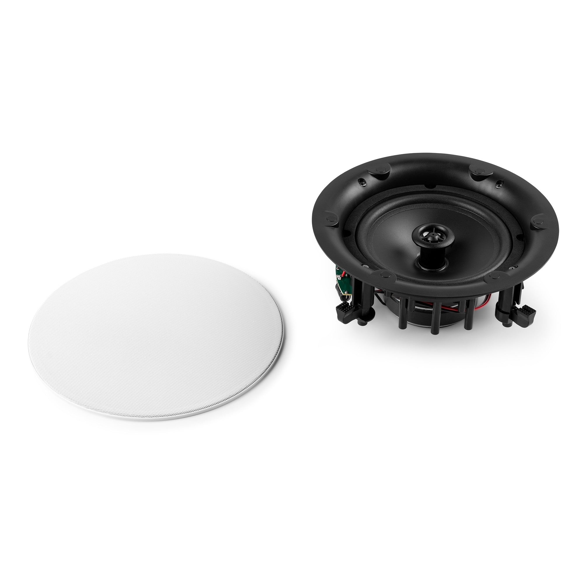 Power Dynamics Powerline A50BSet - Conjunto amplificador para empotrar en pared con 2 altavoces de techo - Tempo Shop