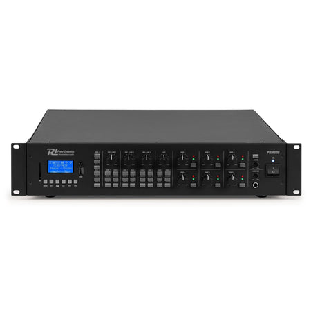 Power Dynamics PRM606 - Amplificador matrix de 6 Zonas 6 x 60W línea de 100v - Tempo Shop