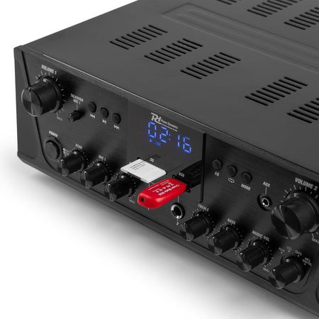 Power Dynamics PV220BT - Amplificador de audio 200W - Tempo Shop