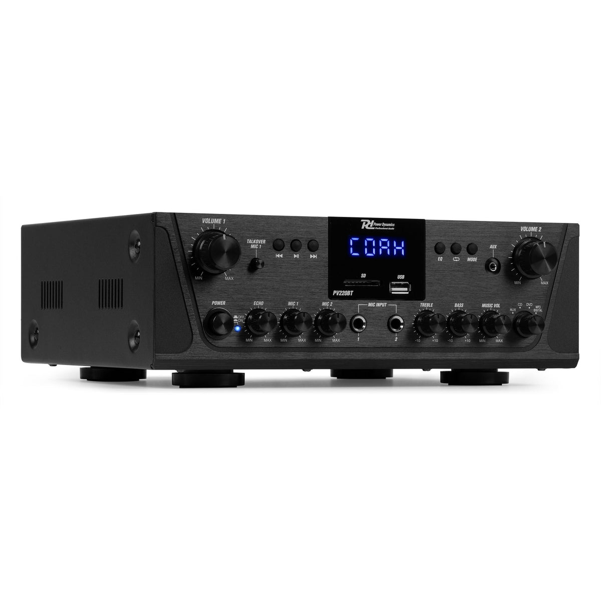 Power Dynamics PV220BT - Amplificador de audio 200W - Tempo Shop