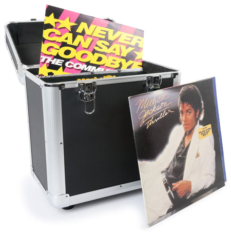 Power Dynamics RC80 12" - Maleta Vinilos Negra - Tempo Shop