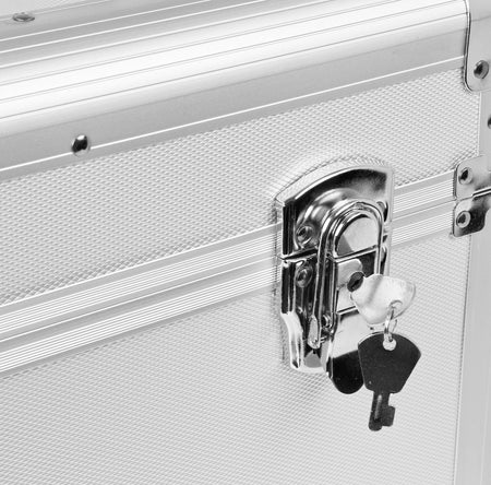 Power Dynamics RC80 12" - Maleta Vinilos Plata - Tempo Shop