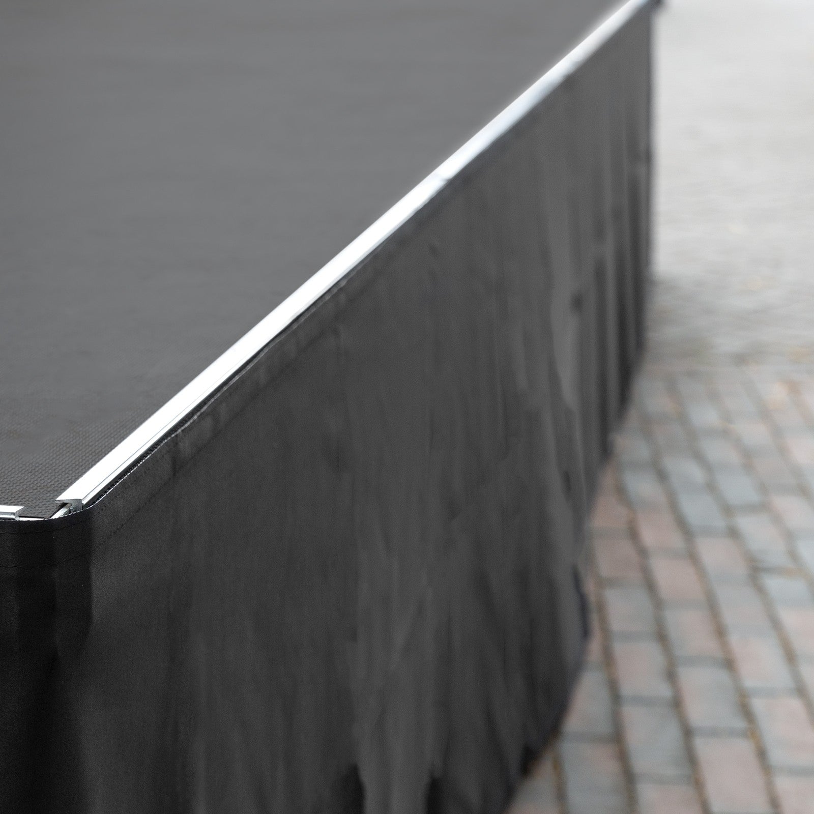 Power Dynamics SKIRT - S40 - Faldón de escenario Polyester recto 6m x 40cm - Tempo Shop