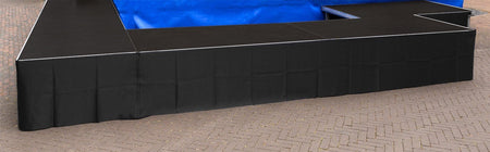 Power Dynamics SKIRT - S60 - Faldón de escenario Polyester recto 6m x 60cm - Tempo Shop