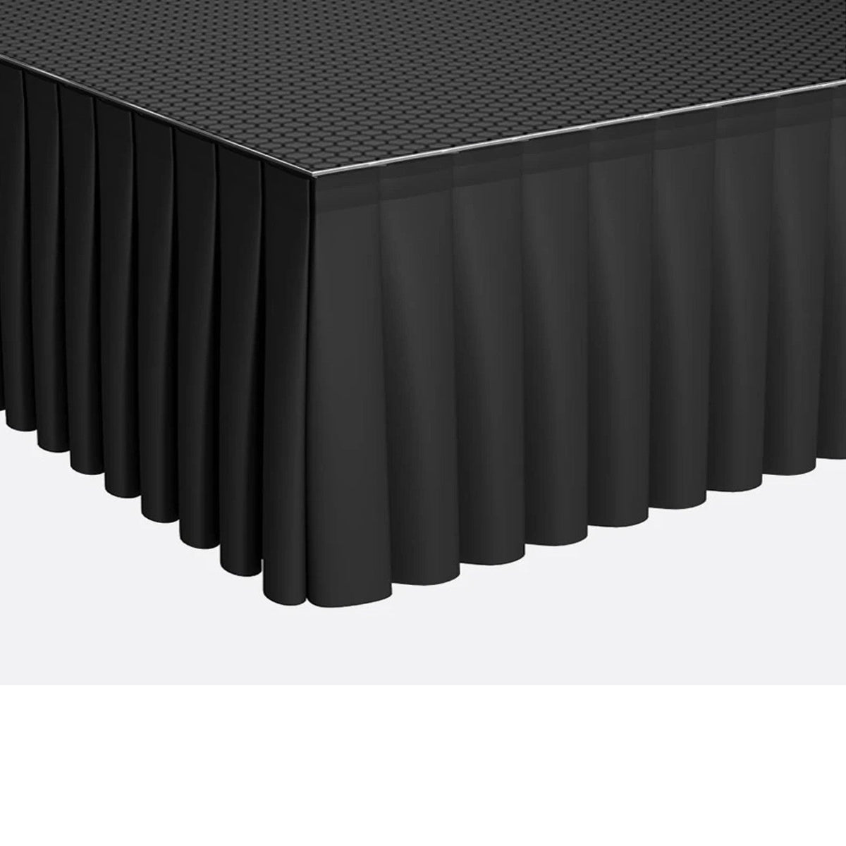 Power Dynamics SKIRT - V40 - Faldón de escenario tipo terciopelo plisado 6m x 40cm - Tempo Shop