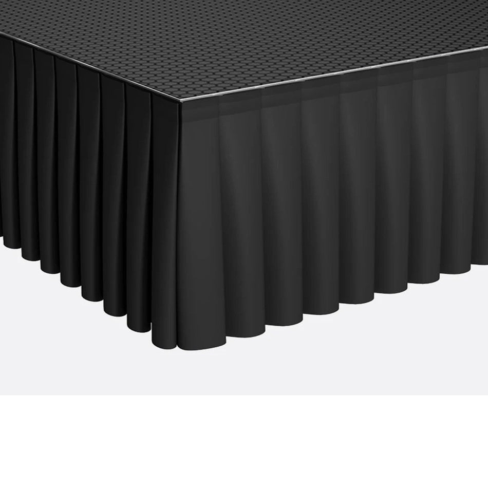 Power Dynamics SKIRT - V40 - Faldón de escenario tipo terciopelo plisado 6m x 40cm - Tempo Shop