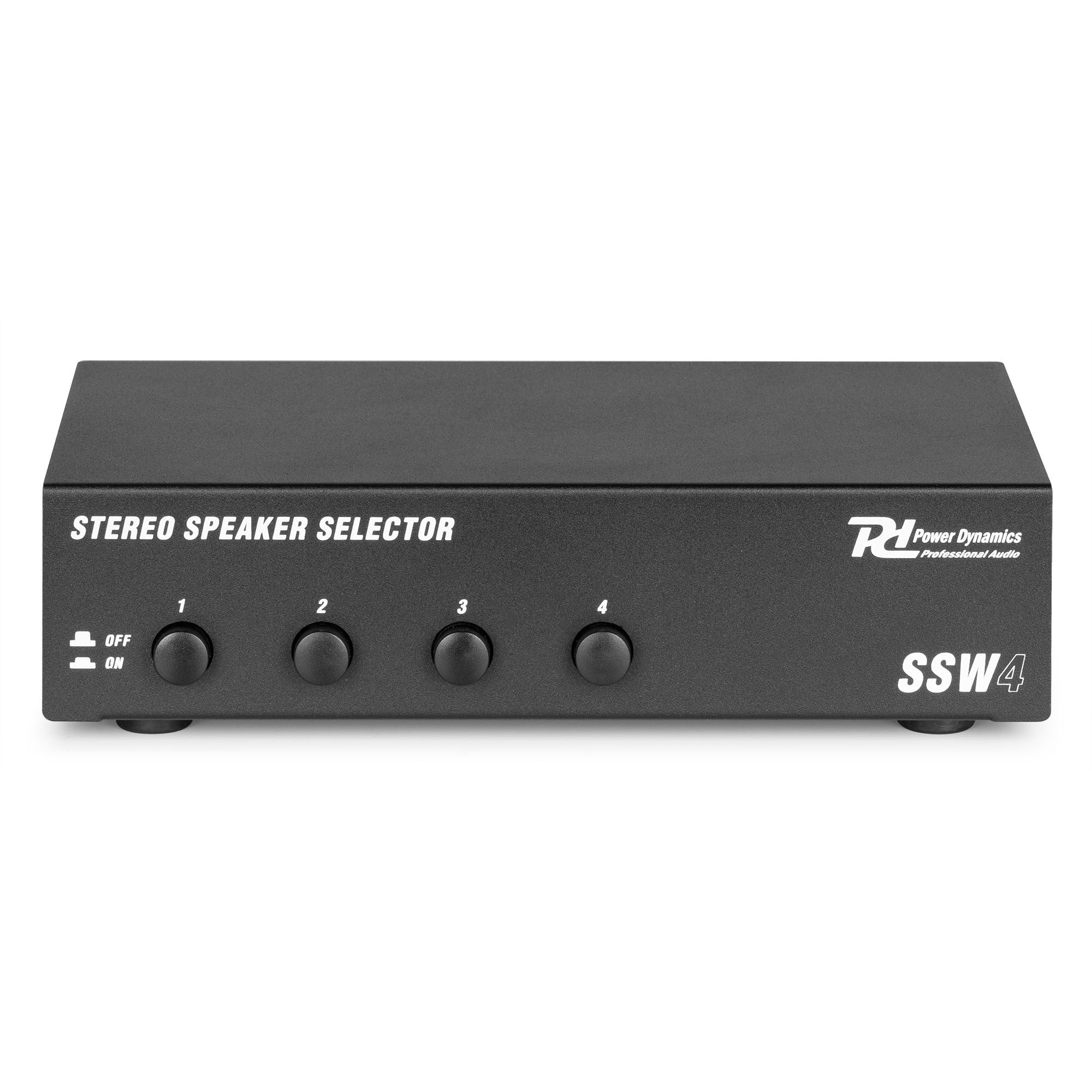 Power Dynamics SSW4 - Selector de altavoces de 4 vías - Tempo Shop