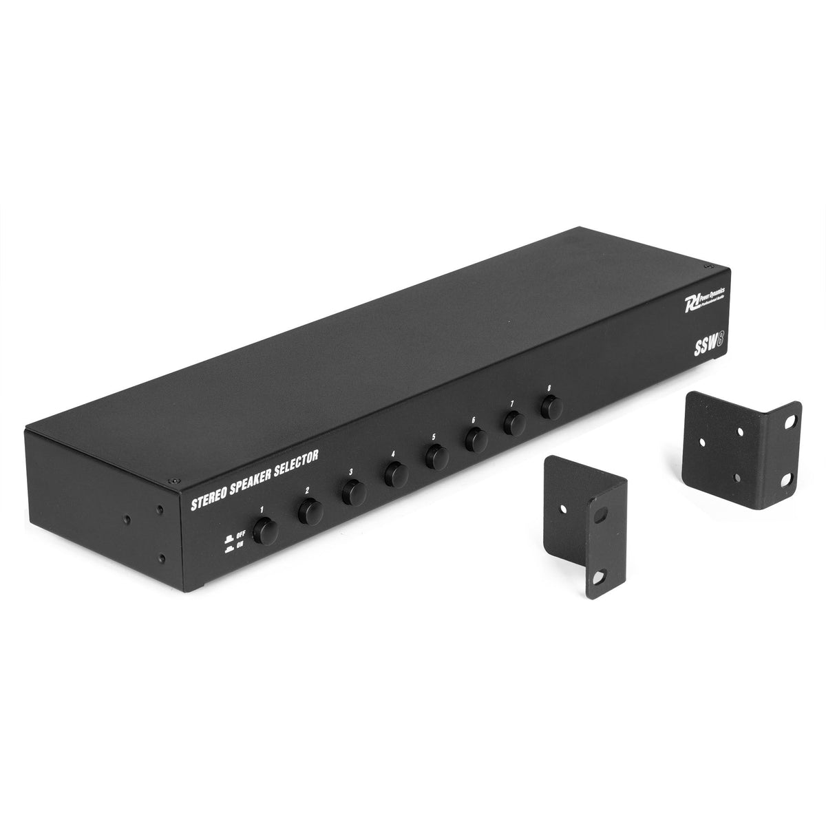 Power Dynamics SSW8 - Selector de altavoces de 8 vías - Tempo Shop