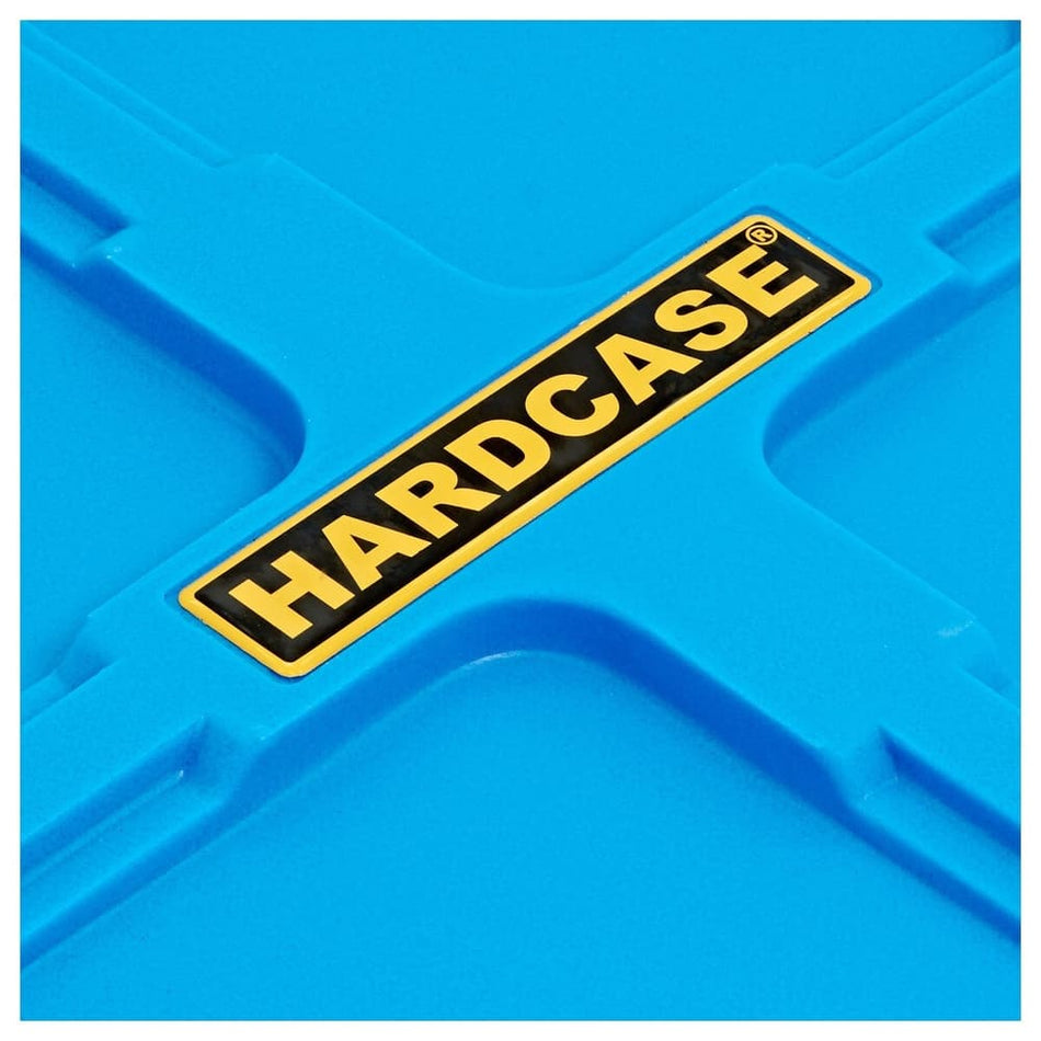 Hardcase HNP22BLB - Estuche bombo 22″ con ruedas (Light Blue / Azul claro)