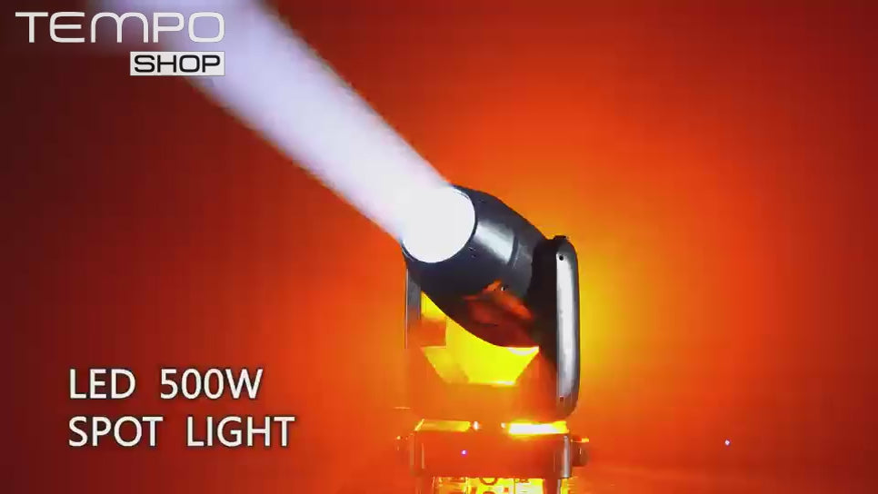 TEMPO BSW 500 CMY - Cabeza móvil LED Beam, Spot y Wash de 500 W con CMY y CTO - vídeo
