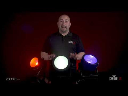 CHAUVET DJ COREpar Q120 ILS - Foco PAR LED COB RGBW de 120 W