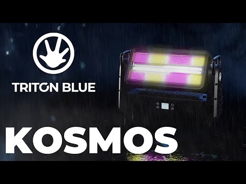 Triton Blue Kosmos 1200 IP65 – Washer/Cegadora móvil IP65 392 LED CW + 784 LED RGB (117°)