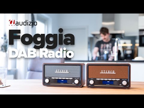 Audizio Foggia - Radio Retro con DAB+, FM y Bluetooth en Acabado Cobre