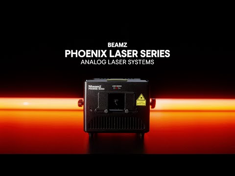beamZ Phoenix Laser - Proyector Láser RGB a Todo Color de 1W